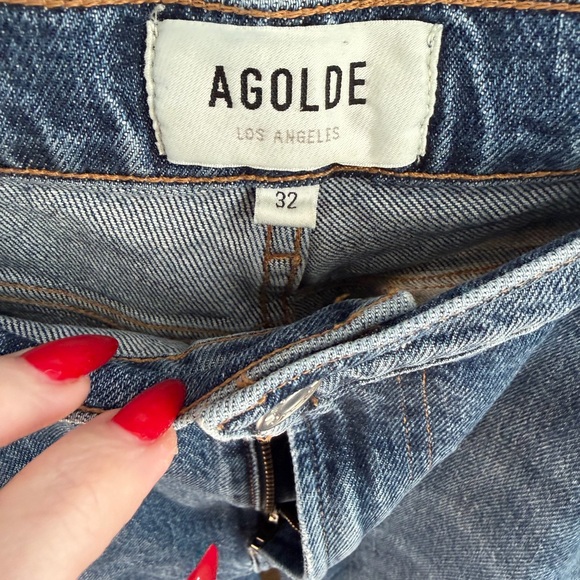 AGOLDE Harper Straight Leg Jeans - Picture 2 of 4